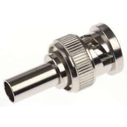 1 pcs - Amphenol, Plug Cable Mount BNC Connector, 50Ω, Crimp Termination, Straight Body
