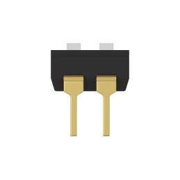 50 pcs - 2454982-1 TE Connectivity 2 Way Through Hole DIP & SIP Switch SPST, Extended Actuator