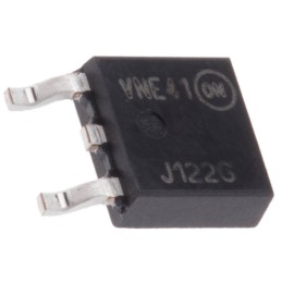 20 pcs - MJD122G onsemi MJD122G NPN Darlington Transistor, 8 A 100 V HFE:100, 3-Pin DPAK