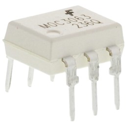 50 pcs - MOC3063M onsemi, MOC3063M Triac Driver Output Optocoupler, Through Hole, 6-Pin DIP