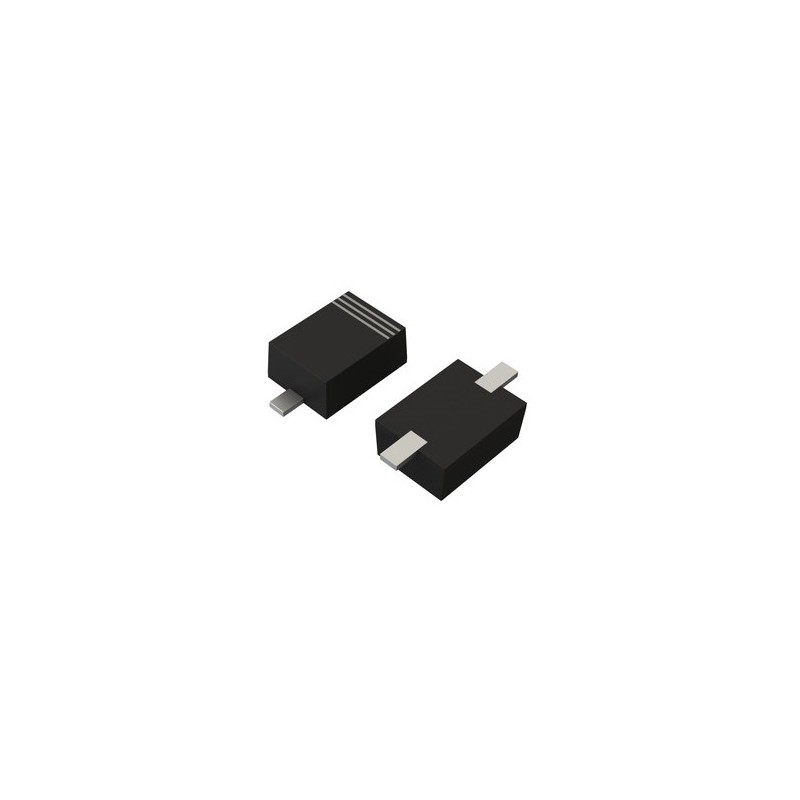 250 pcs - UDZVFHTE-172.7B ROHM, 2.9V Zener Diode, Isolated 200 mW SMT 2-Pin SOD-323F
