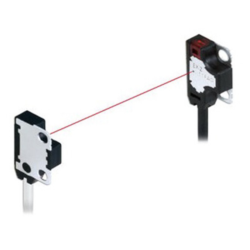 1 pcs - Panasonic Through Beam Photoelectric Sensor, Block Sensor, 500 mm Detection Range