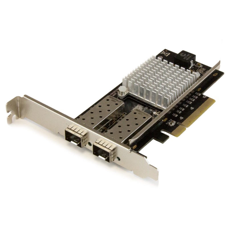 1 pcs - Startech 2 Port PCIe Fiber Ethernet Network Card, 10/100/1000/10000Mbit/s