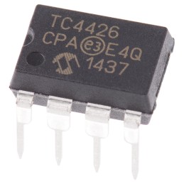10 pcs - TC4426CPA Microchip TC4426CPA, MOSFET 2, 1.5 A, 18V 8-Pin, PDIP