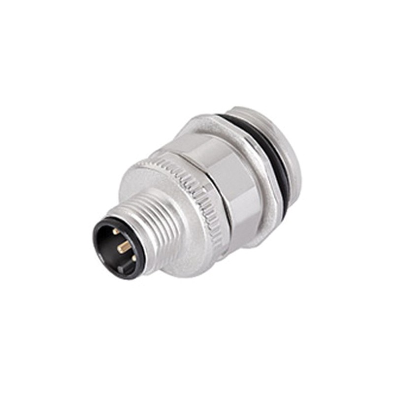 1 pcs - binder Circular Connector, 5 Contacts, Panel Mount, M12 Connector, Plug, Female, IP67, 713 Series