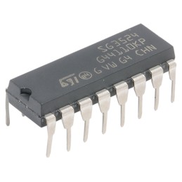 10 pcs - SG3524N STMicroelectronics SG3524N, Dual PWM Controller, 40 V, 300 kHz 16-Pin, PDIP