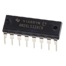 10 pcs - AM26LS32ACN Texas Instruments AM26LS32ACN Line Receiver, 16-Pin PDIP