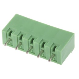 5 pcs - Phoenix Contact 5.08mm Pitch 5 Way Pluggable Terminal Block, Header, Solder Termination