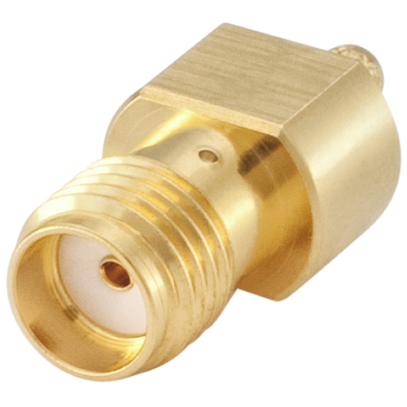 1 pcs - Rosenberger SMA Series, jack Cable Mount SMA Connector, 50Ω, Crimp Termination, Straight Body
