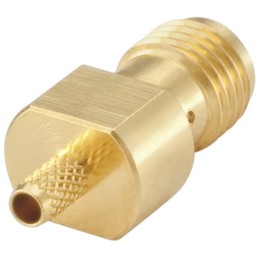 1 pcs - Rosenberger SMA Series, jack Cable Mount SMA Connector, 50Ω, Crimp Termination, Straight Body