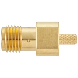 1 pcs - Rosenberger SMA Series, jack Cable Mount SMA Connector, 50Ω, Crimp Termination, Straight Body