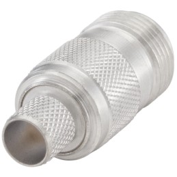 1 pcs - Rosenberger, jack Cable Mount N Connector, 50Ω, Crimp Termination, Straight Body