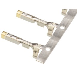 10 pcs - TE Connectivity MULTILOCK 040 Series Female Crimp Terminal, 22AWG Min, 20AWG Max