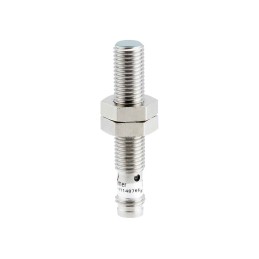 1 pcs - Baumer Inductive Barrel-Style Proximity Sensor, M8 x 1, 3 mm Detection, Analogue, IO-Link Output, 8 - 36 V dc,