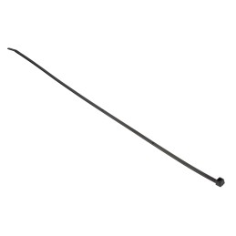 1 Bag of 100 - HellermannTyton Cable Tie, 390mm x 4.6 mm, Black Polyamide 6.6 (PA66), Pk-100