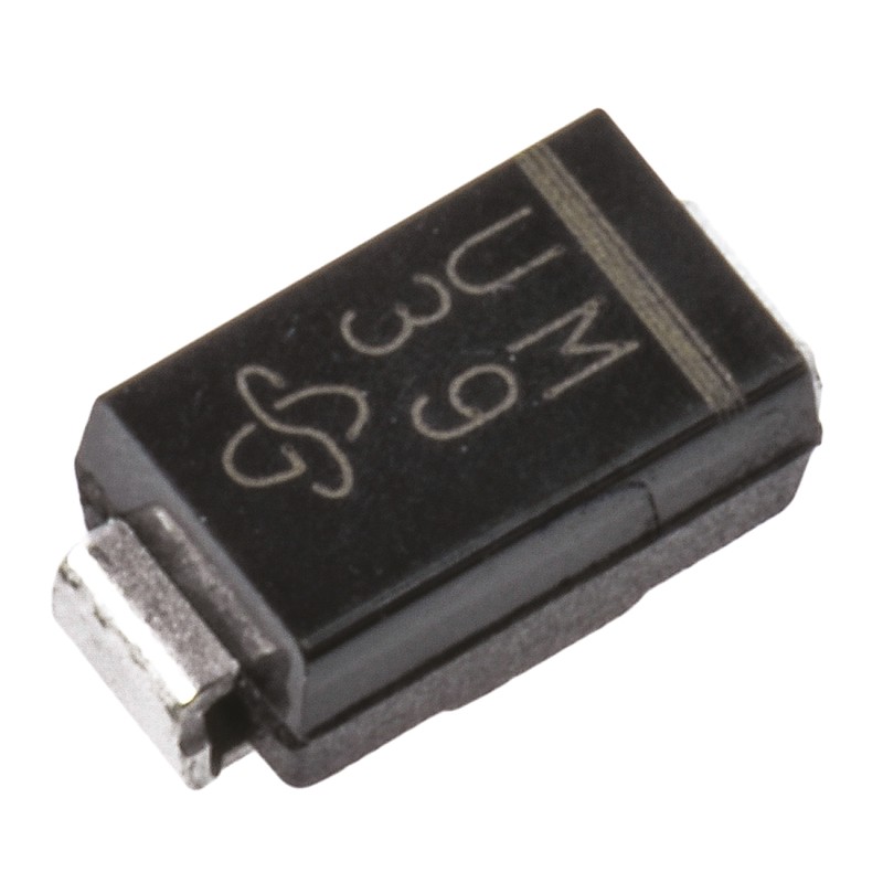 50 pcs - US1M-E3/61T Vishay 1000V 1A, Ultrafast Rectifiers Diode, 2-Pin DO-214AC US1M-E3/61T