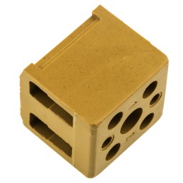 5 pcs - Weidmuller SAK Series Non-Fused Terminal Block, 2-Way, 32A, 22 - 12 AWG Wire, Screw Termination