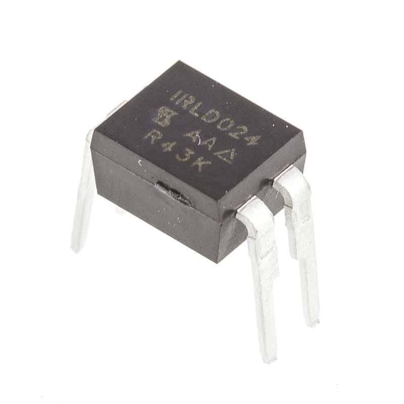 10 pcs - IRLD024PBF N-Channel MOSFET, 2.5 A, 60 V, 4-Pin HVMDIP Vishay IRLD024PBF