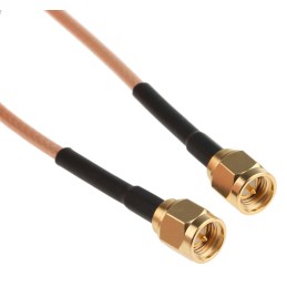 1 pcs - Cinch 415 Series Male SMA to Male SMA Coaxial Cable, 1.219m, RG316 Coaxial, Terminated