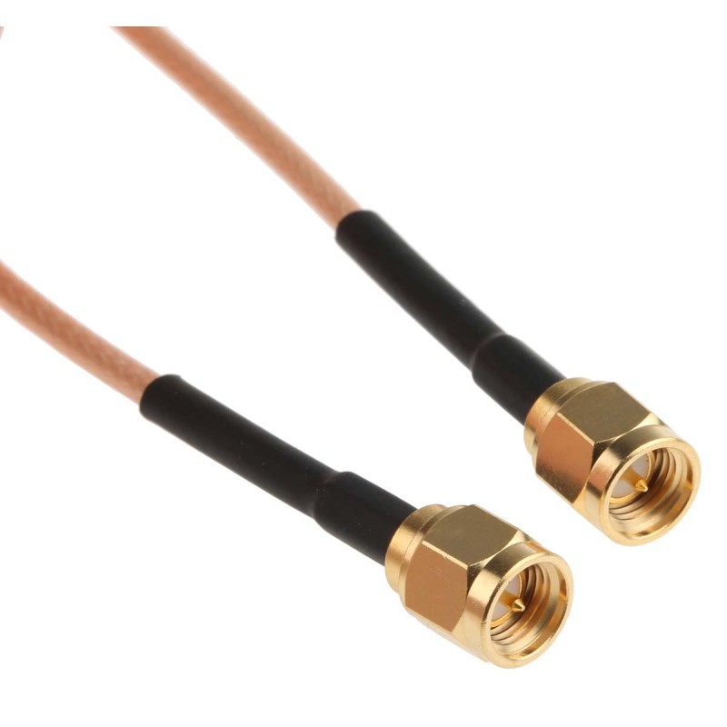1 pcs - Cinch 415 Series Male SMA to Male SMA Coaxial Cable, 1.219m, RG316 Coaxial, Terminated