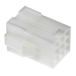 5 pcs - TE Connectivity, Mini-Universal MATE-N-LOK Female Connector Housing, 4.2mm Pitch, 9 Way, 3 Row