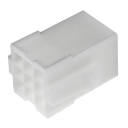 5 pcs - TE Connectivity, Mini-Universal MATE-N-LOK Female Connector Housing, 4.2mm Pitch, 9 Way, 3 Row