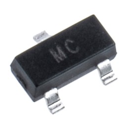50 pcs - ZVN3306FTA N-Channel MOSFET, 150 mA, 60 V, 3-Pin SOT-23 Diodes Inc ZVN3306FTA