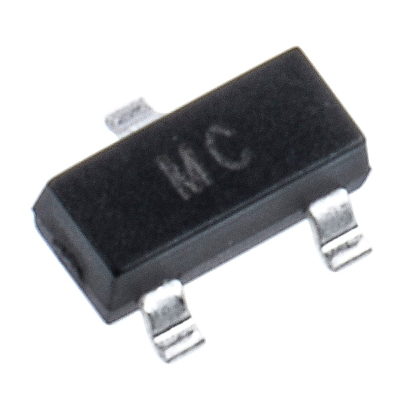 50 pcs - ZVN3306FTA N-Channel MOSFET, 150 mA, 60 V, 3-Pin SOT-23 Diodes Inc ZVN3306FTA