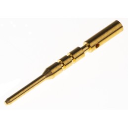 5 pcs - Phoenix Contact Male Crimp Circular Connector Contact, Contact Size 0.8mm, Wire Size 0.34 - 0.5 mm²