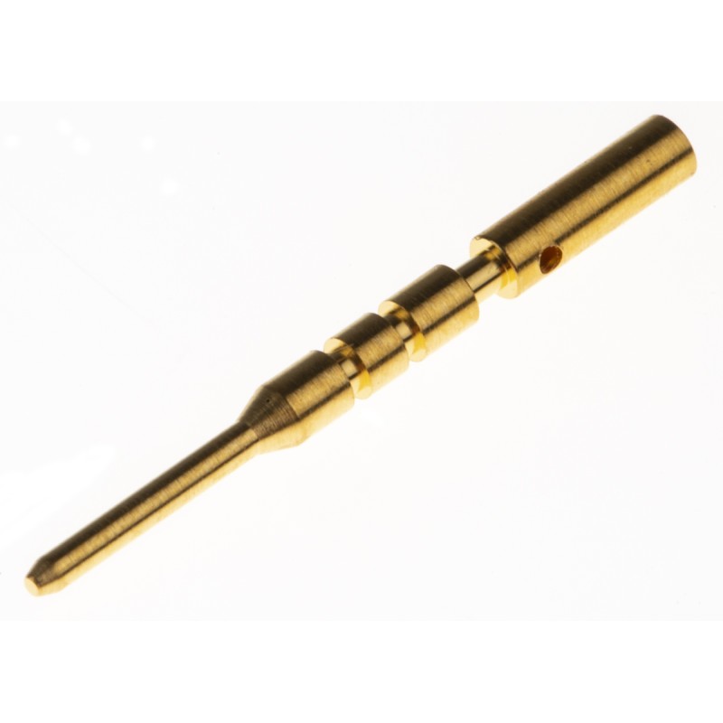 5 pcs - Phoenix Contact Male Crimp Circular Connector Contact, Contact Size 0.8mm, Wire Size 0.34 - 0.5 mm²