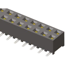 1 pcs - Samtec SMM Series Straight Surface Mount PCB Socket, 20-Contact, 2-Row, 2mm Pitch, Solder Termination
