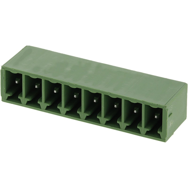 5 pcs - Phoenix Contact 3.81mm Pitch 8 Way Pluggable Terminal Block, Header, Through Hole, Solder Termination
