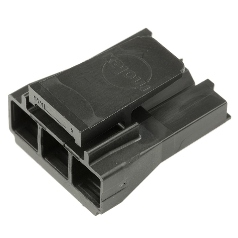 5 pcs - Molex, Sabre Female Connector Housing, 7.5mm Pitch, 3 Way, 1 Row