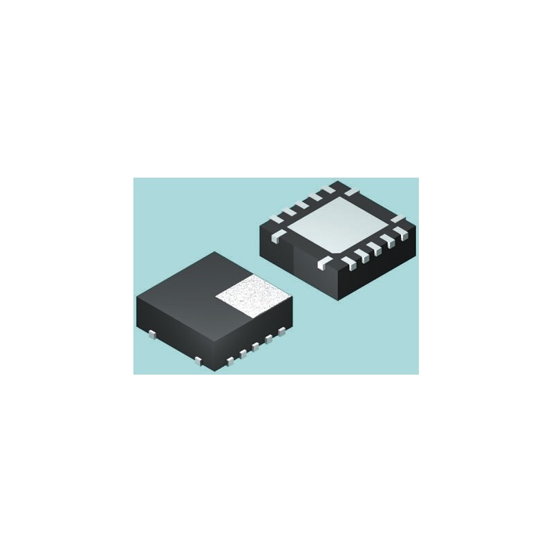 100 pcs - 74LCX125BQX onsemi 74LCX125BQX, Quad-Channel Non-Inverting 3-State Buffer, 14-Pin DQFN