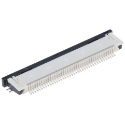 200 pcs - Molex, Easy On, 54132 0.5mm Pitch 40 Way Right Angle FPC Connector, ZIF Bottom Contact