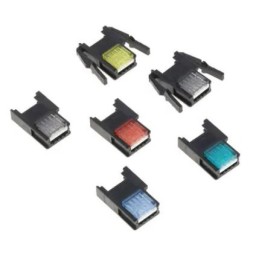 1 pcs - 3M 3-Way IDC Connector Socket for Cable Mount, 1-Row