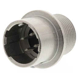 1 pcs - Hirose Circular Connector, 4 Contacts, Panel Mount, Miniature Connector, Plug, Male, HR10 Series