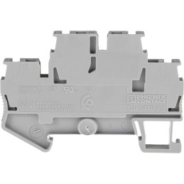 5 pcs - Phoenix Contact STTB 2.5 Series Grey Double Level Terminal Block, 0.08 - 4mm², Double-Level, Spring Clamp