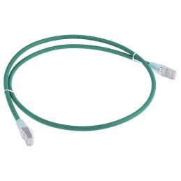 1 pcs - RS PRO Cat6 Male RJ45 to Male RJ45 Ethernet Cable, F/UTP, Green LSZH Sheath, 1m