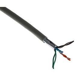 1 Reel of 304 M - Belden Cat5e Ethernet Cable, F/UTP, Grey LSZH Sheath, 305m, Low Smoke Zero Halogen (LSZH)