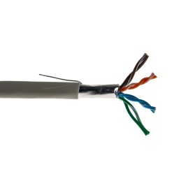 1 Reel of 304 M - Belden Cat5e Ethernet Cable, F/UTP, Grey LSZH Sheath, 305m, Low Smoke Zero Halogen (LSZH)