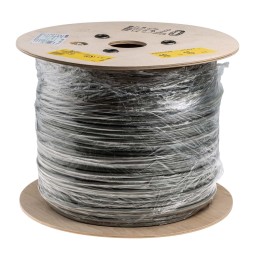 1 Reel of 304 M - Belden Cat5e Ethernet Cable, F/UTP, Grey LSZH Sheath, 305m, Low Smoke Zero Halogen (LSZH)