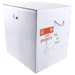 1 Reel of 305 M - RS PRO Cat5e Ethernet Cable, F/UTP, Grey PVC Sheath, 305m