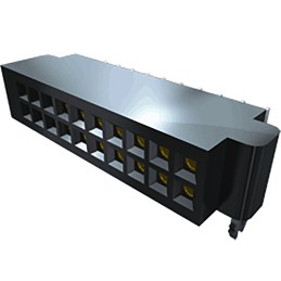 1 pcs - Samtec SFMH Series Straight Surface Mount PCB Socket, 10-Contact, 2-Row, 1.27mm Pitch, Solder Termination