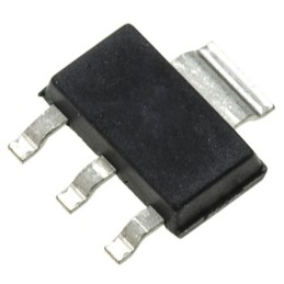 100 pcs - SPZTA42T1G onsemi SPZTA42T1G NPN Digital Transistor, 500 mA, 300 V, 3 + Tab-Pin SOT-223