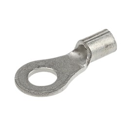 10 pcs - TE Connectivity, SOLISTRAND Uninsulated Ring Terminal, M3.5 (6) Stud Size, 0.26mm² to 1.65mm² Wire Size