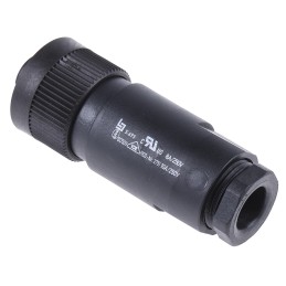 1 pcs - binder Circular Connector, 7 Contacts, Cable Mount, Socket, Female, IP67, 693 Series