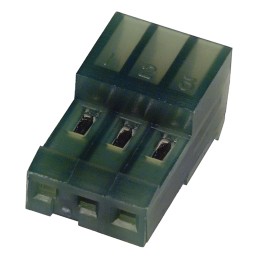 5 pcs - TE Connectivity 3-Way IDC Connector Socket for Cable Mount, 1-Row
