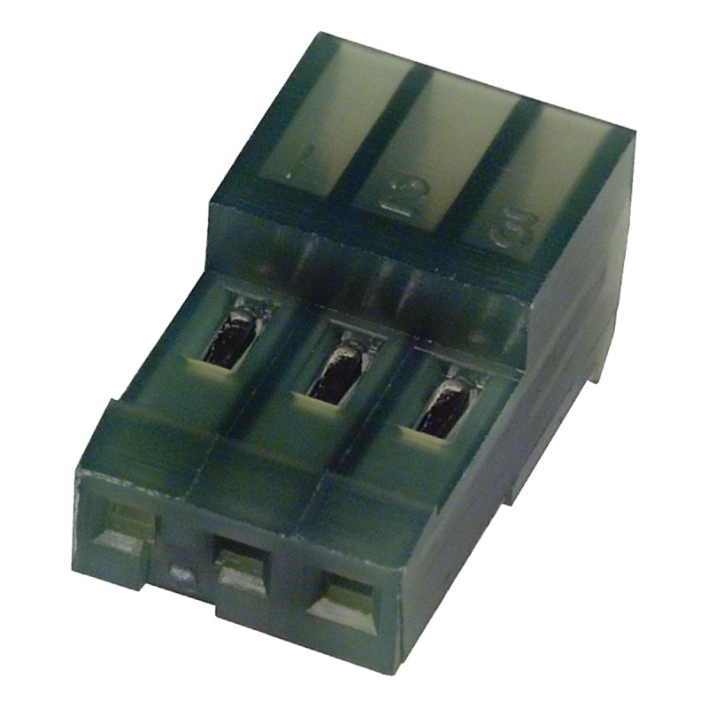 5 pcs - TE Connectivity 3-Way IDC Connector Socket for Cable Mount, 1-Row