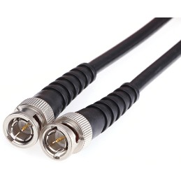 1 pcs - Telegartner Male BNC to Male BNC Coaxial Cable, 5m, RG59 Coaxial, Terminated